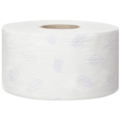 Ekstra miękki biały papier toaletowy w Mini Jumbo roli Tork